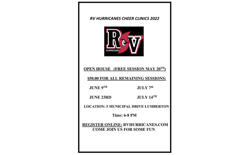 2022 Cheer Clinic - Click Here to register