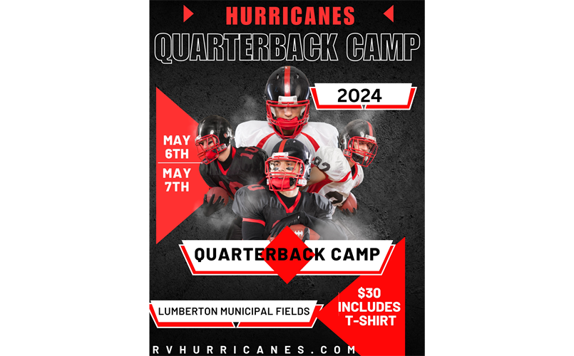 RV Hurricanes presents QB 1,  Football Camp!
